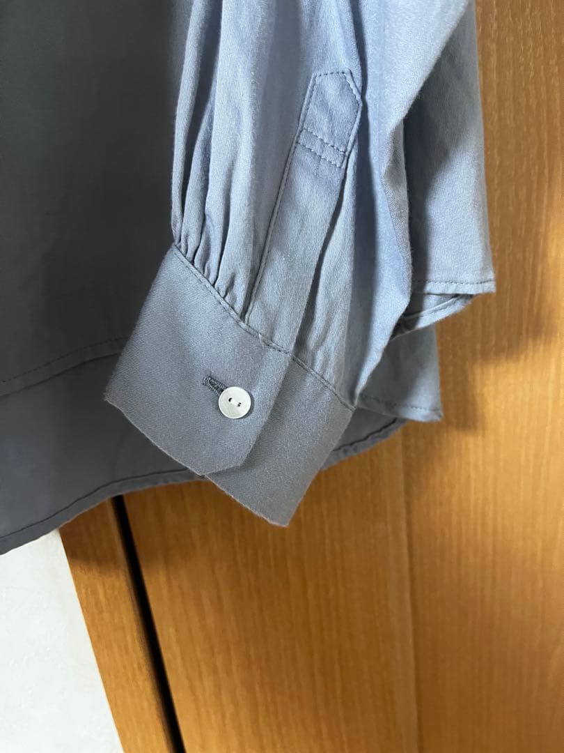 HUIS グレー 遠州織物　U102-H07-07GRY ブラウス