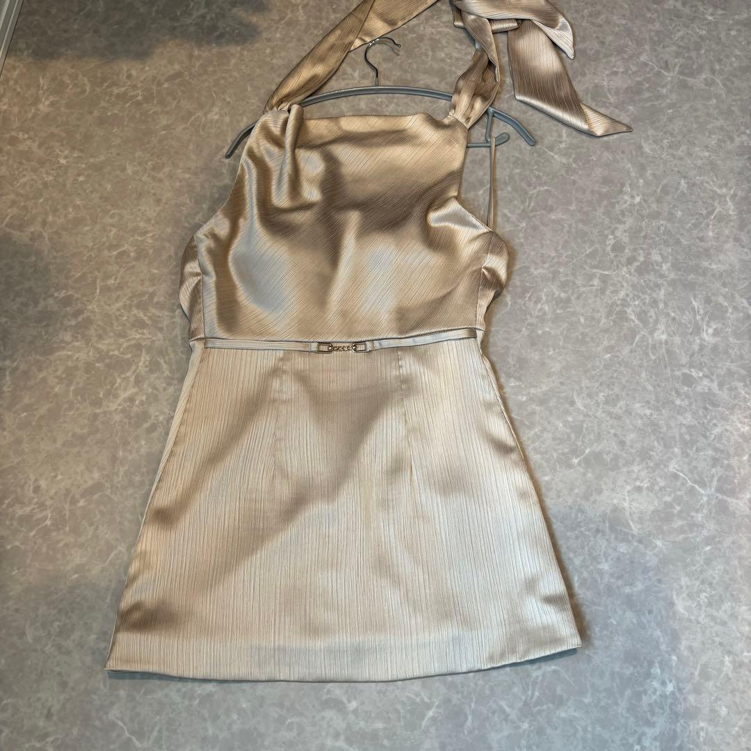 と*✨様 Sugar DEA ホルターネックミニドレス