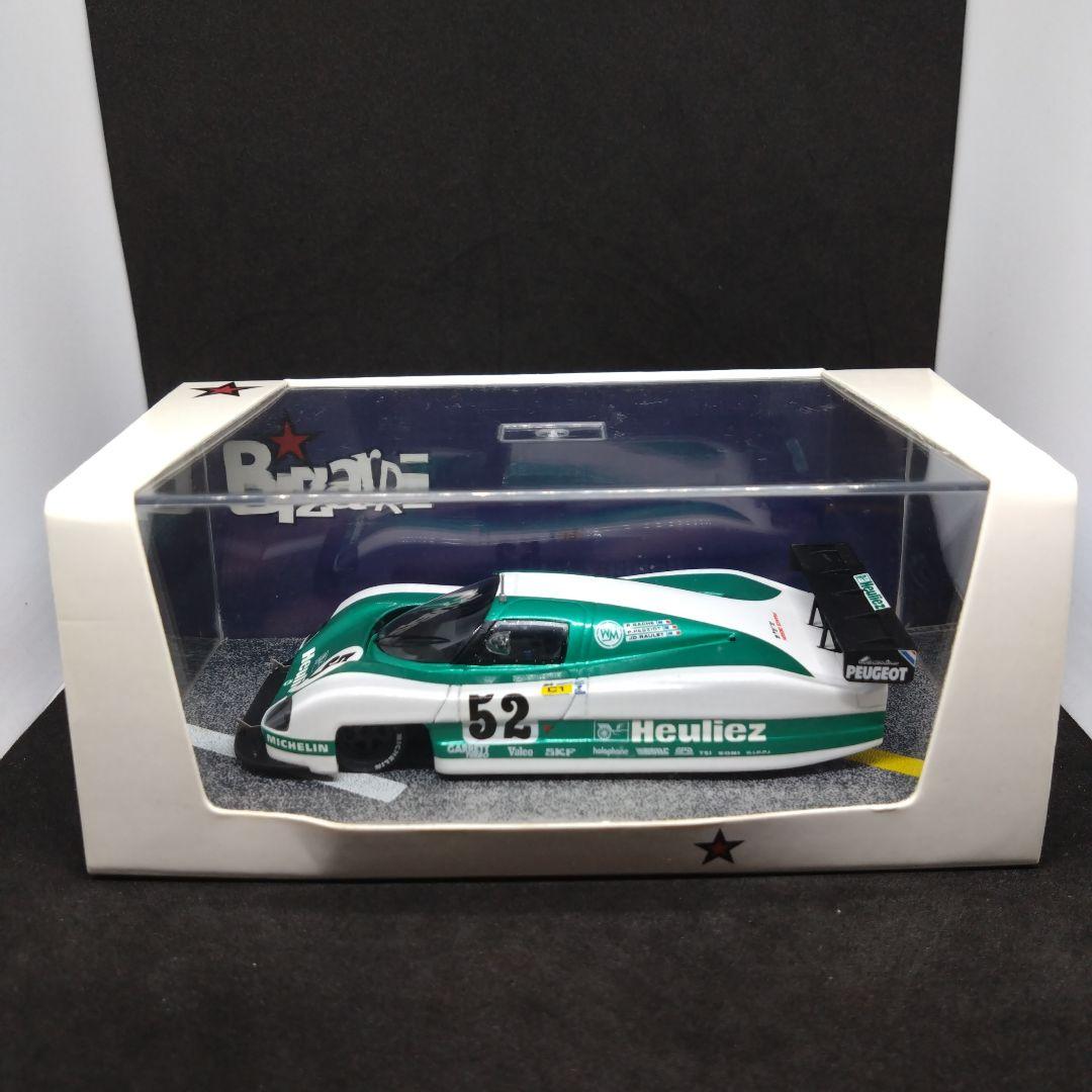 ビザール 1/43 WM プジョー P489 1989 ル・マン24時間