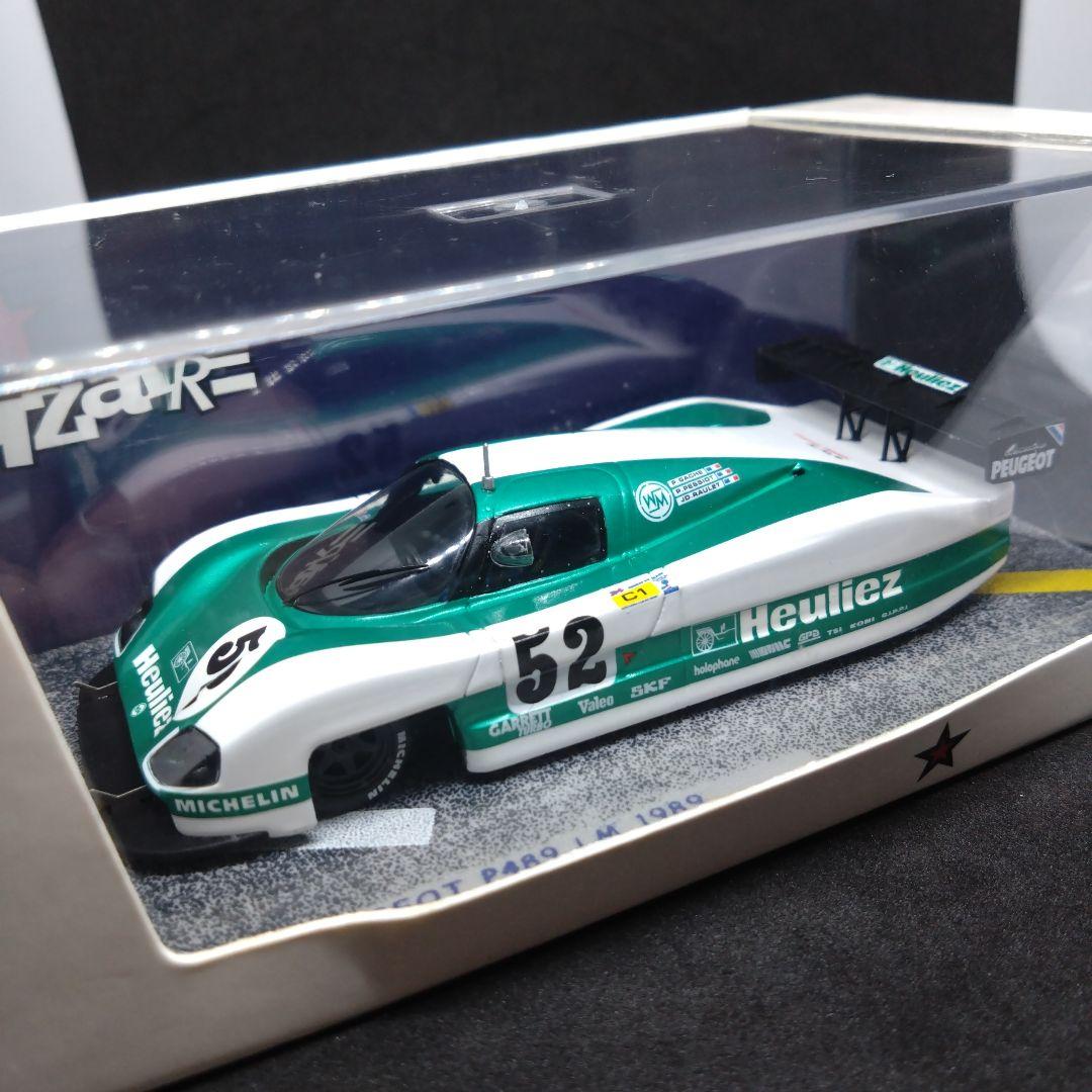 ビザール 1/43 WM プジョー P489 1989 ル・マン24時間