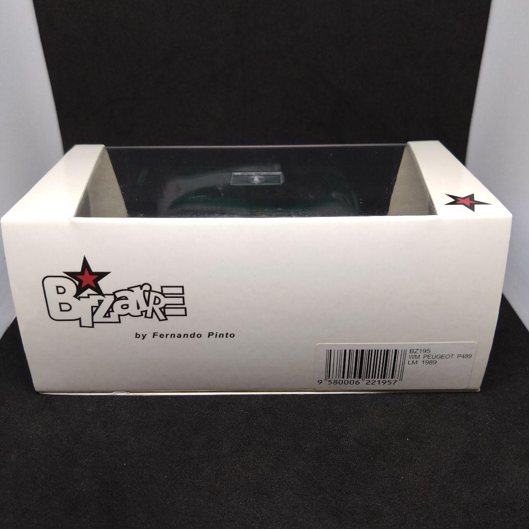 ビザール 1/43 WM プジョー P489 1989 ル・マン24時間