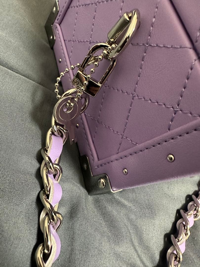 限定カラー紫ドゥミセック エンジェル レザー