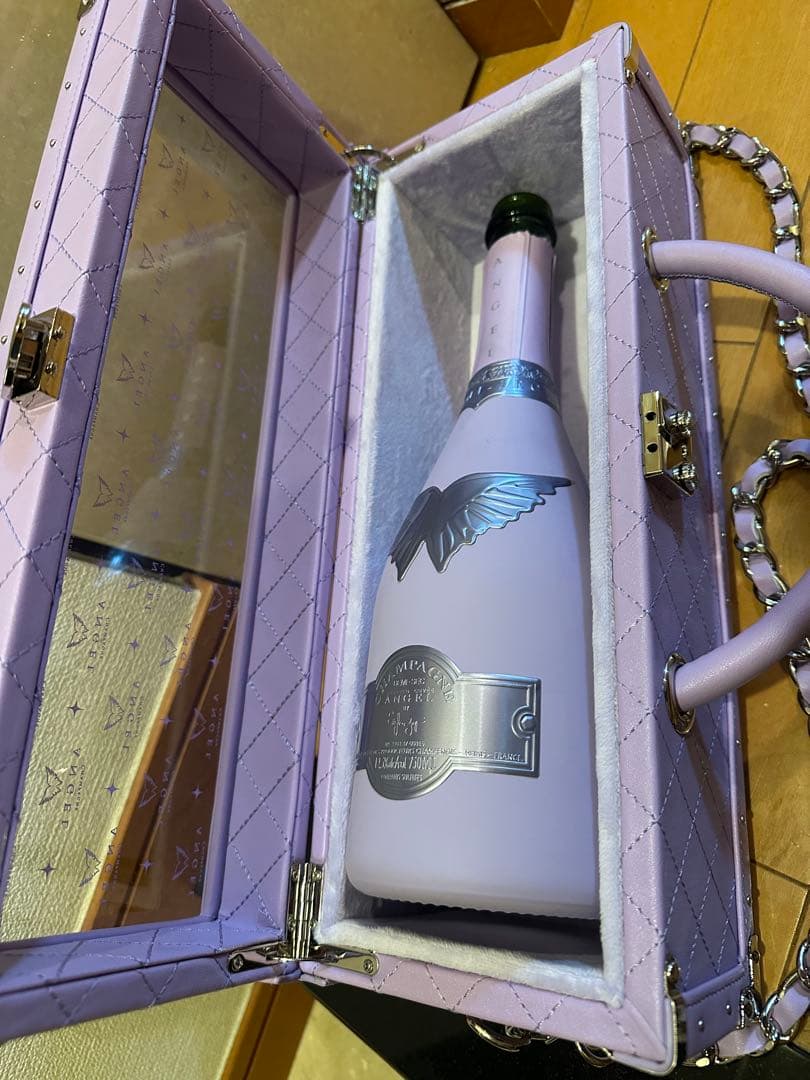 限定カラー紫ドゥミセック エンジェル レザー