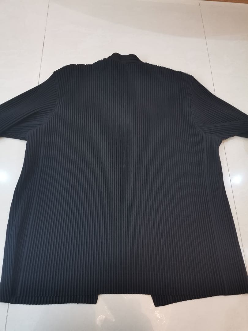 HOMME PLISSE ISSEY MIYAKE ジャケット ブラック