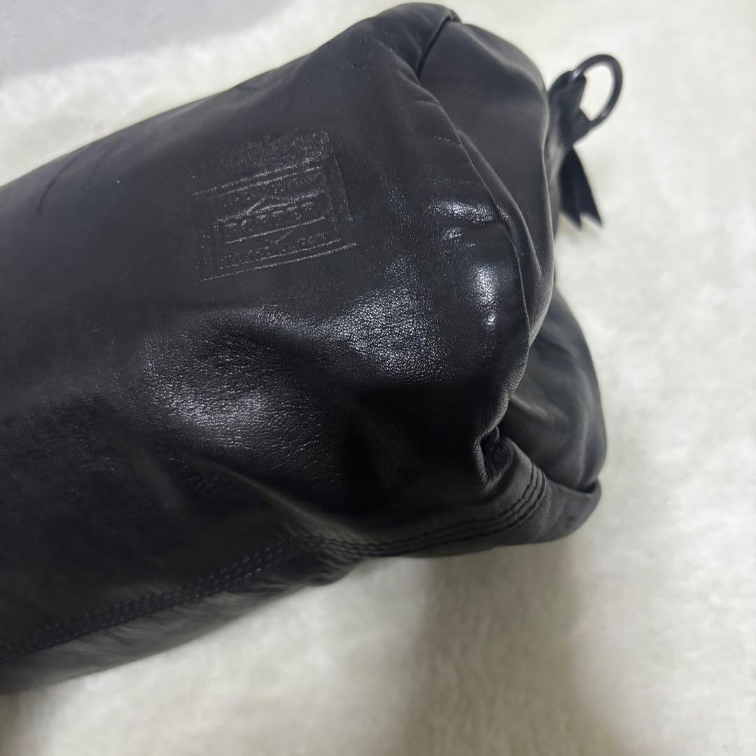 希少 PORTER ポーター フランク ボストンバッグ ミニボストン ブラック