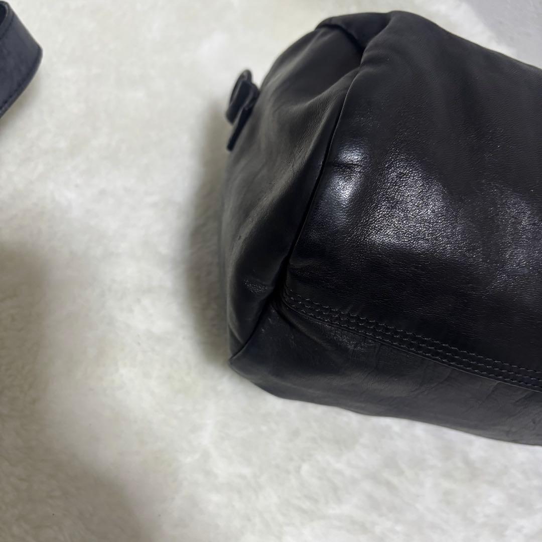 希少 PORTER ポーター フランク ボストンバッグ ミニボストン ブラック