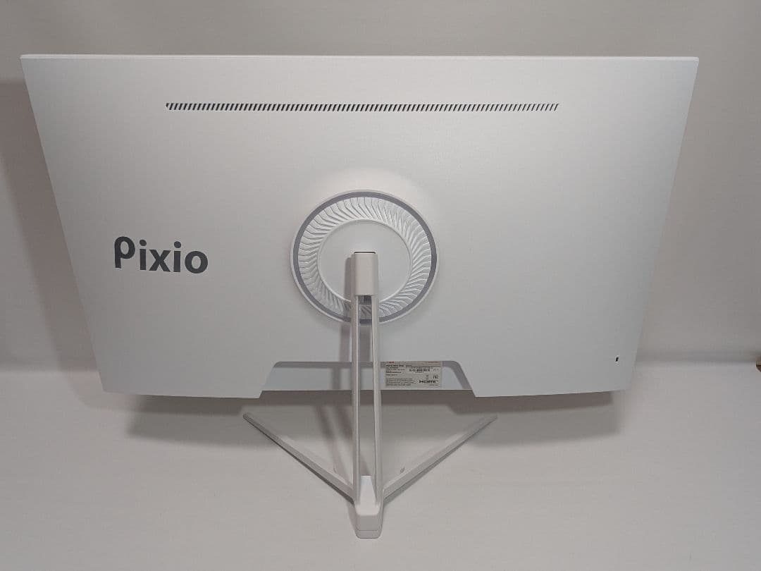 【美品】Pixio ゲーミングモニターPX27U Wave White