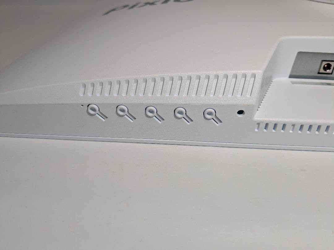 【美品】Pixio ゲーミングモニターPX27U Wave White