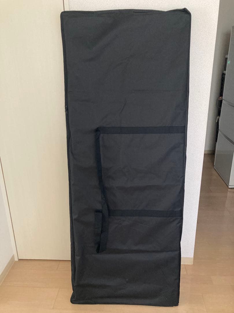 大きめ二面鏡スタンドミラー 収納カバー付き