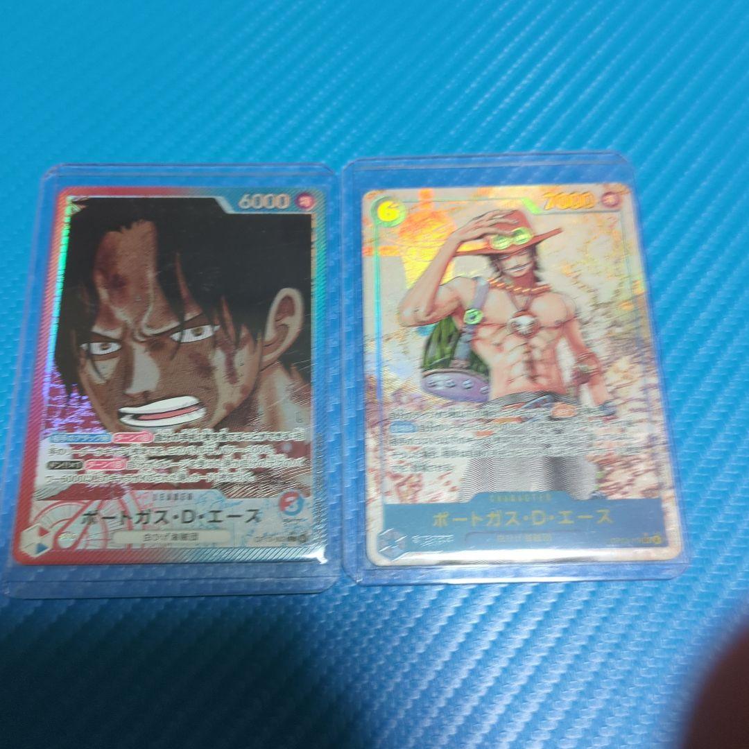 ONEPIECEカード　ルフィ　エース　サボ　リーダー　sec パラレル　6枚