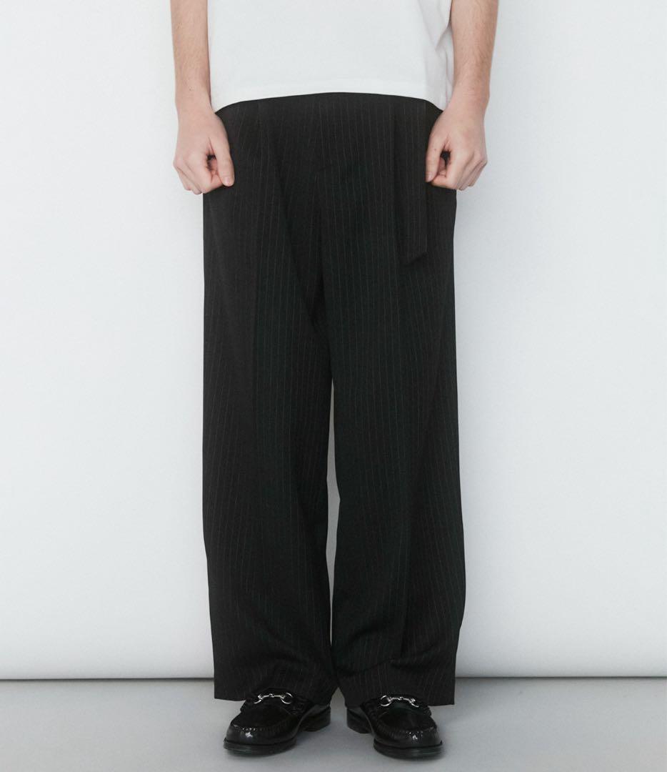 VICTIM STRIPE BUGGY SLACKS スラックス 藤原基央