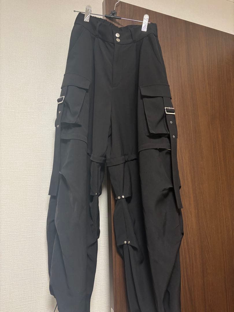 HARE カーゴパンツ ブラック