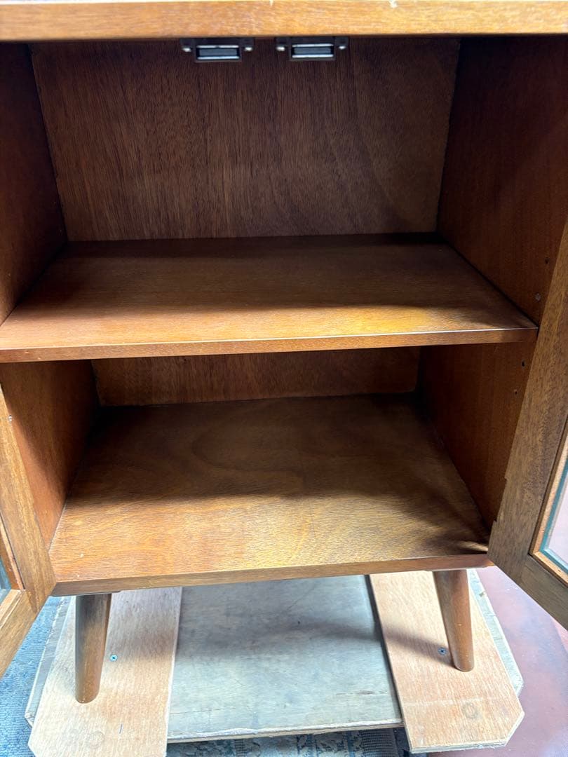 未使用品　萩原　アンティーク調キャビネット　横幅50㎝　奥行35㎝　高さ85㎝