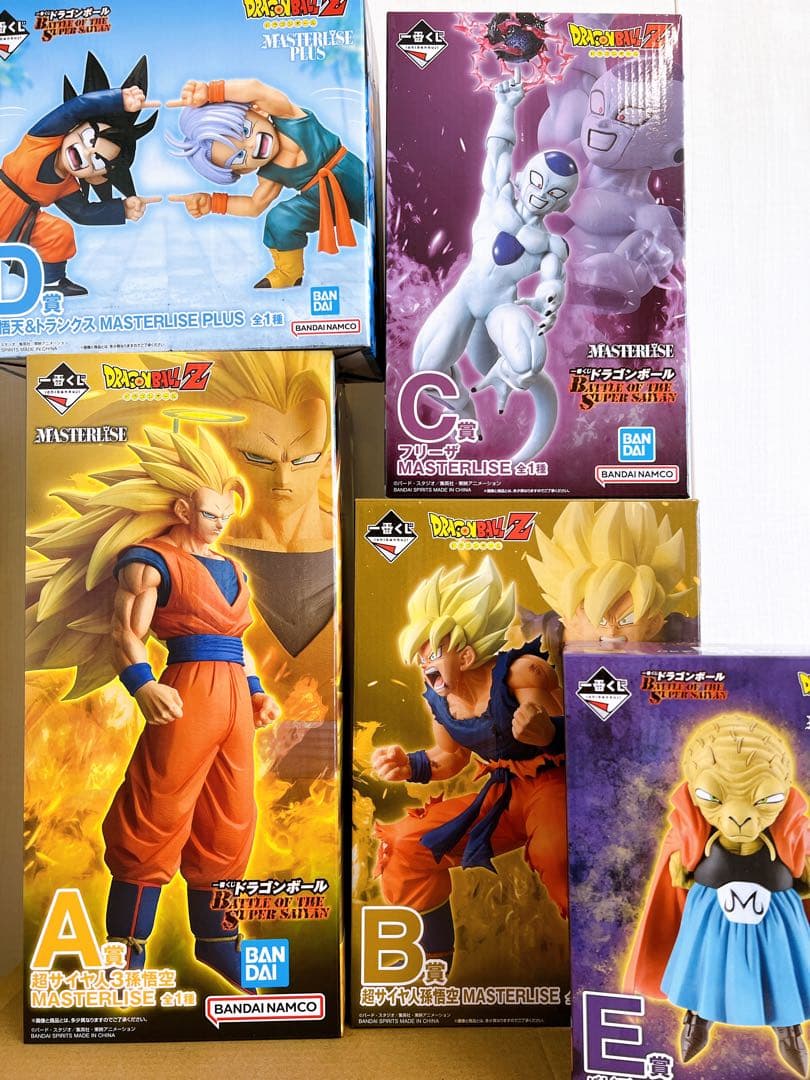 一番くじ ドラゴンボールZ A・B・C・D・E賞 フィギュア