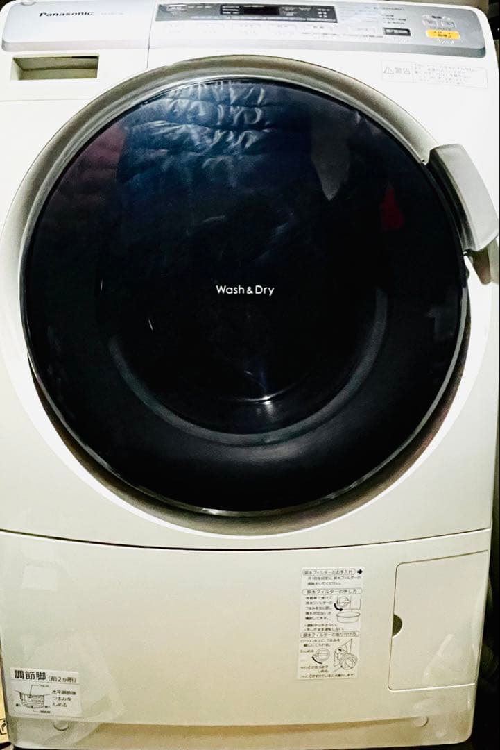 Panasonic 6㎏ドラム洗濯乾燥機【NA-VD110L】 使用期間2年美品