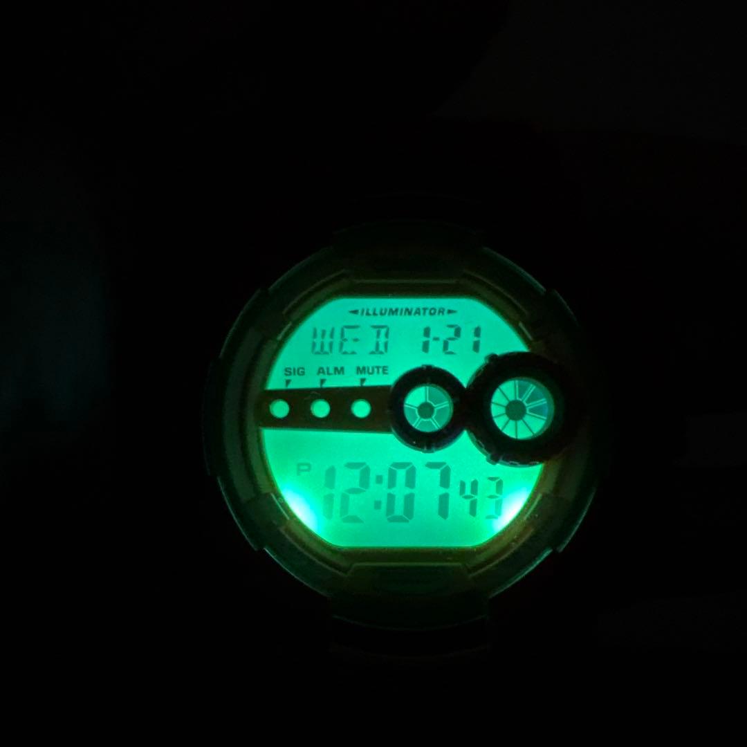 爺*麺様 G-SHOCK ジーショック GD-100HC-4JF ハイパーカラー