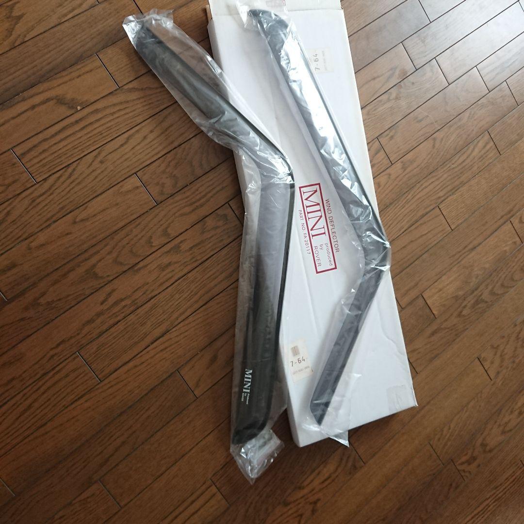 け*ん様 ローバーミニ ウインドウ バイザー純正MINI ウィンドディフレクター