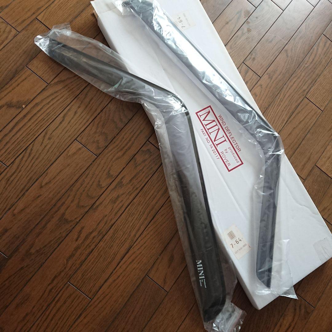 け*ん様 ローバーミニ ウインドウ バイザー純正MINI ウィンドディフレクター