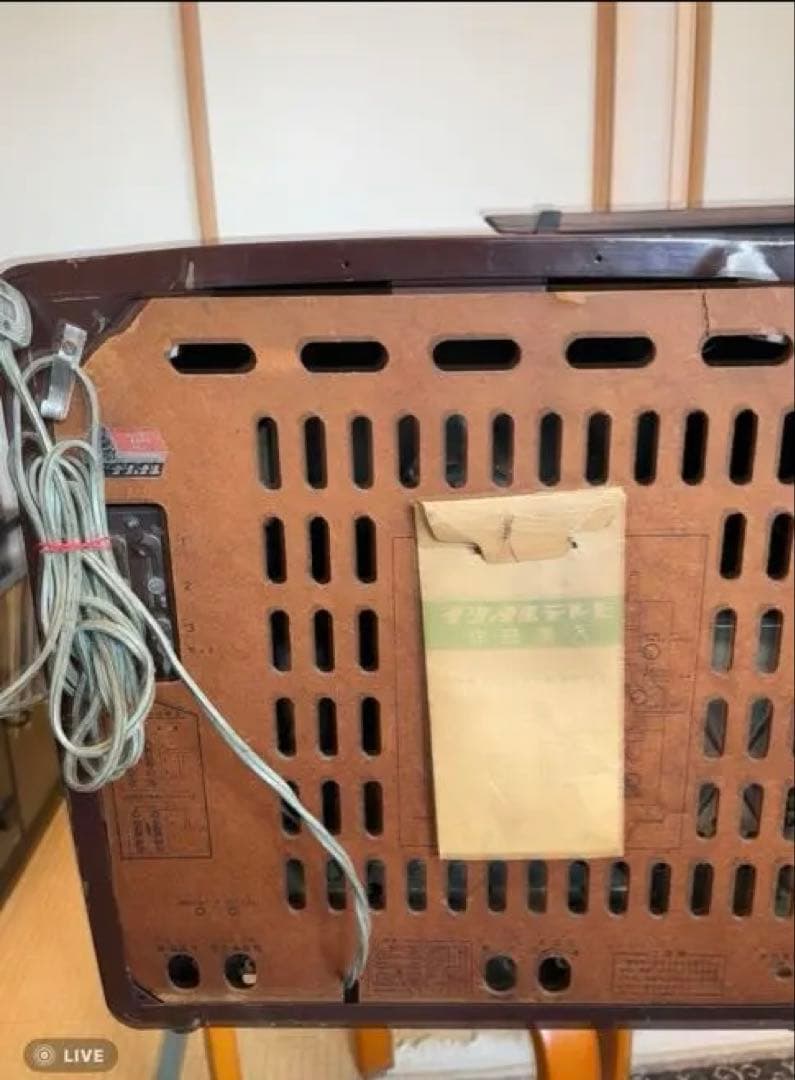 NATIONAL ブラウン管テレビ　昭和39？