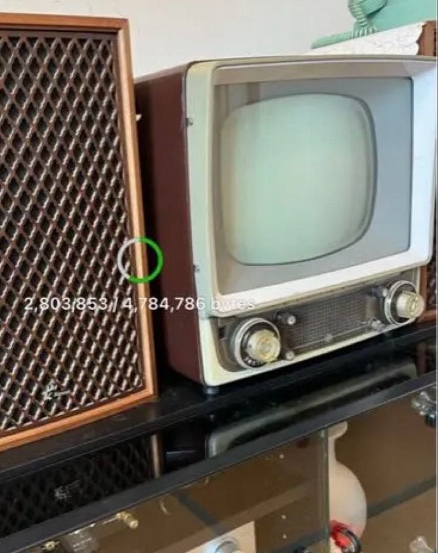 NATIONAL ブラウン管テレビ　昭和39？