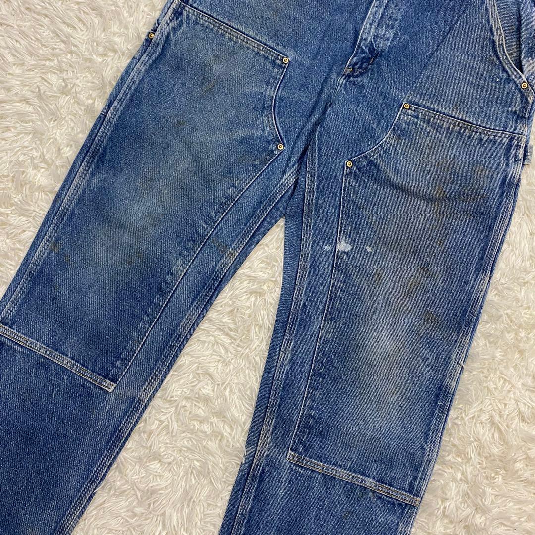 carhartt カーハート　ダブルニー　デニム　サスペンダー　B07 DNM