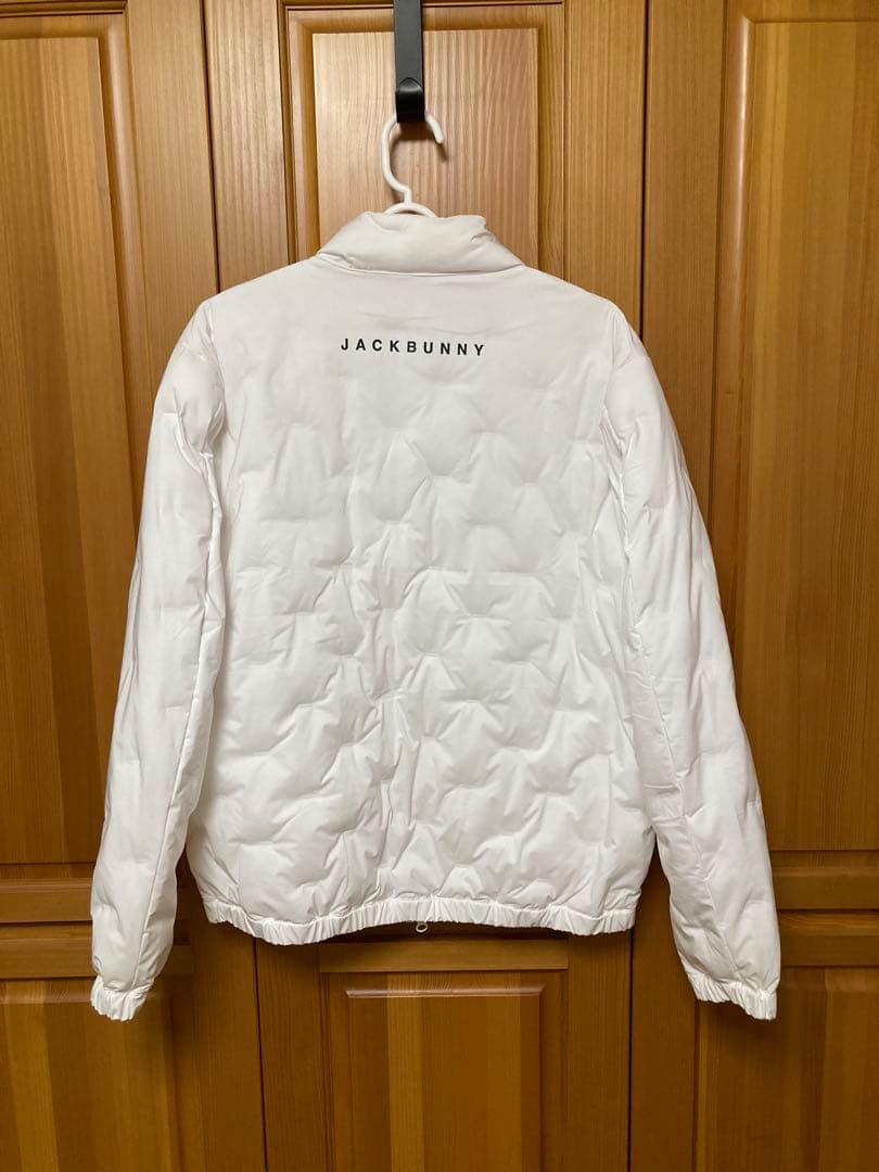美品 JACK BUNNY ジャックバニー 中綿ジャンパー ブルゾン 白 2