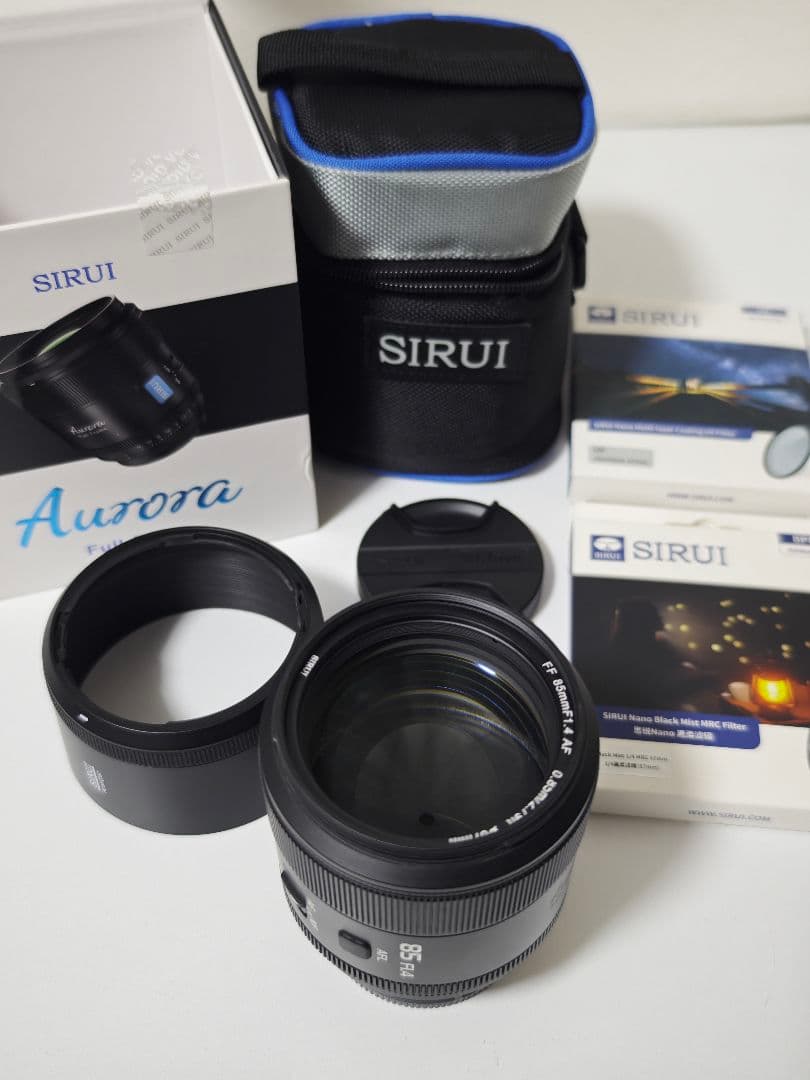 新同品 SIRUI AURORA 85mm F1.4 Eマウント
