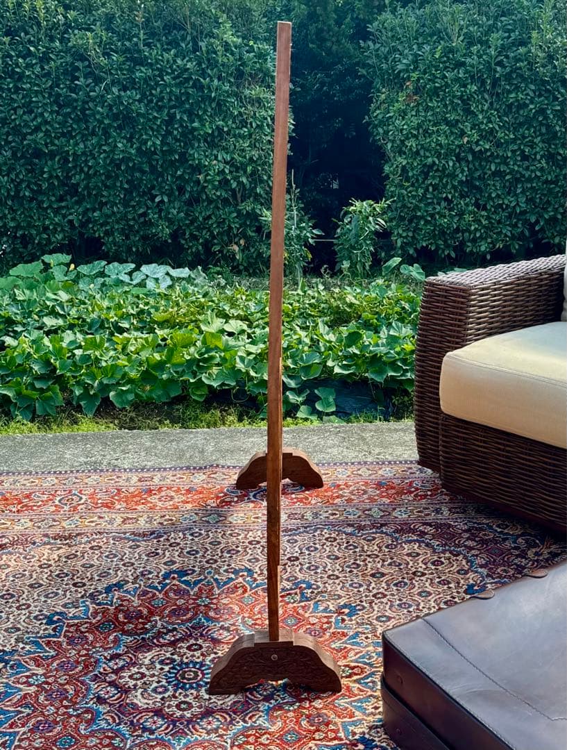 シーシャムウッド 象嵌彫刻 衝立 パーテーション インディアンローズウッド