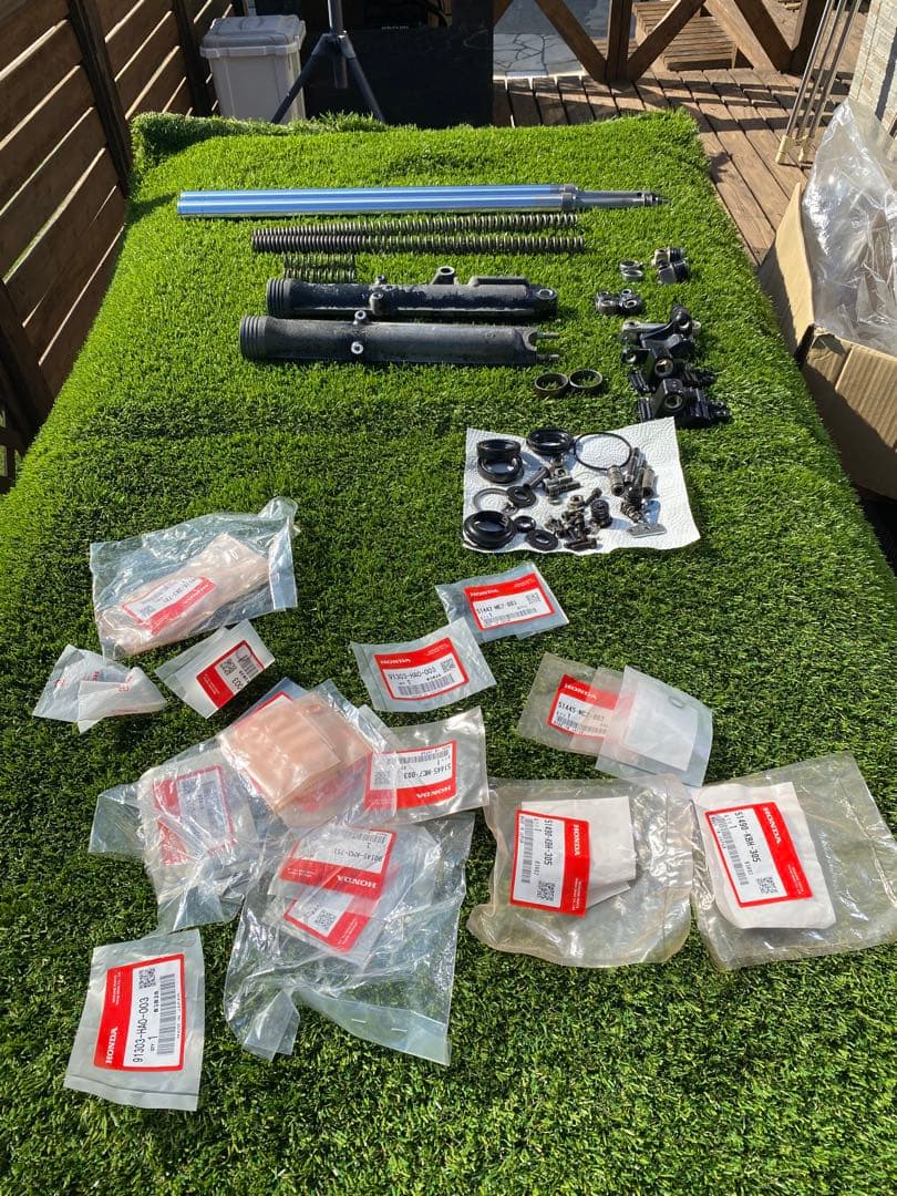 cbx400f国内物フロントフォーク一式