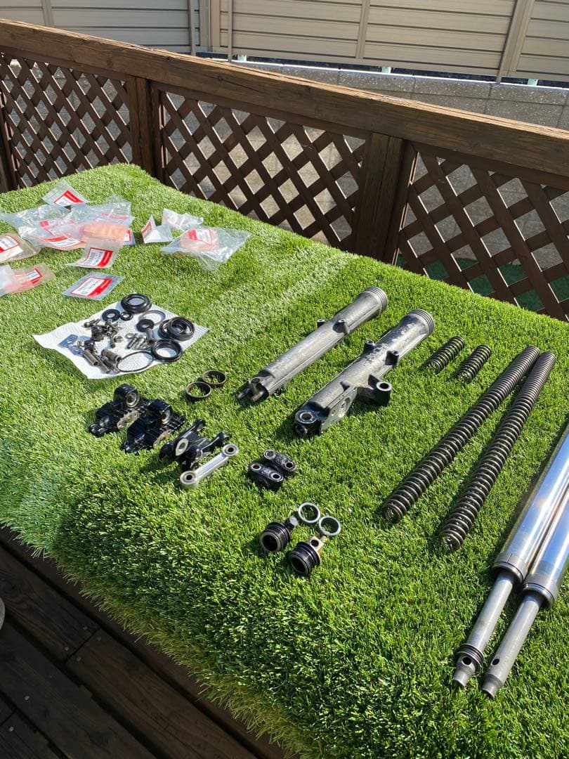 cbx400f国内物フロントフォーク一式