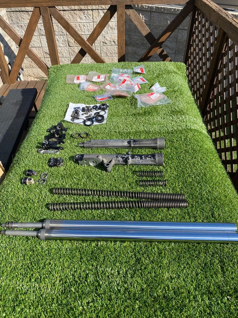 cbx400f国内物フロントフォーク一式