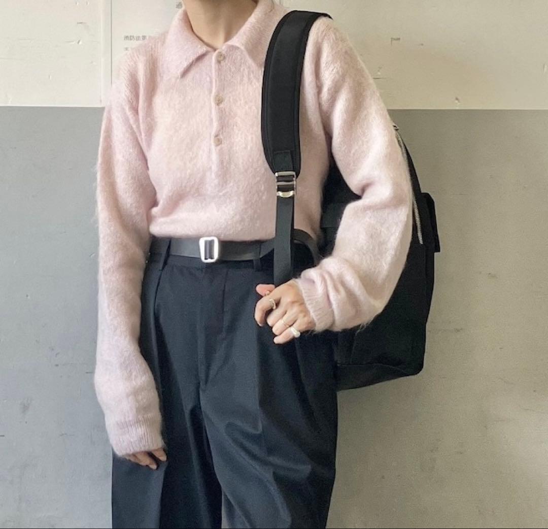 トップス AURALEE BRUSHED SUPER KID MOHAIR KNIT 5