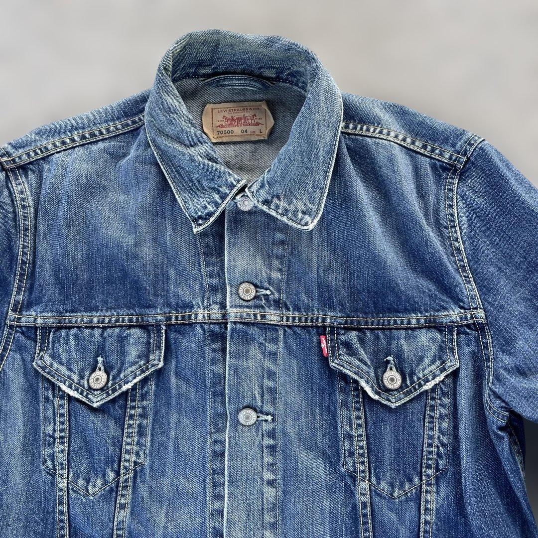 リーバイス70500 デニムジャケット　Lサイズ　ユーロ　トルコ製