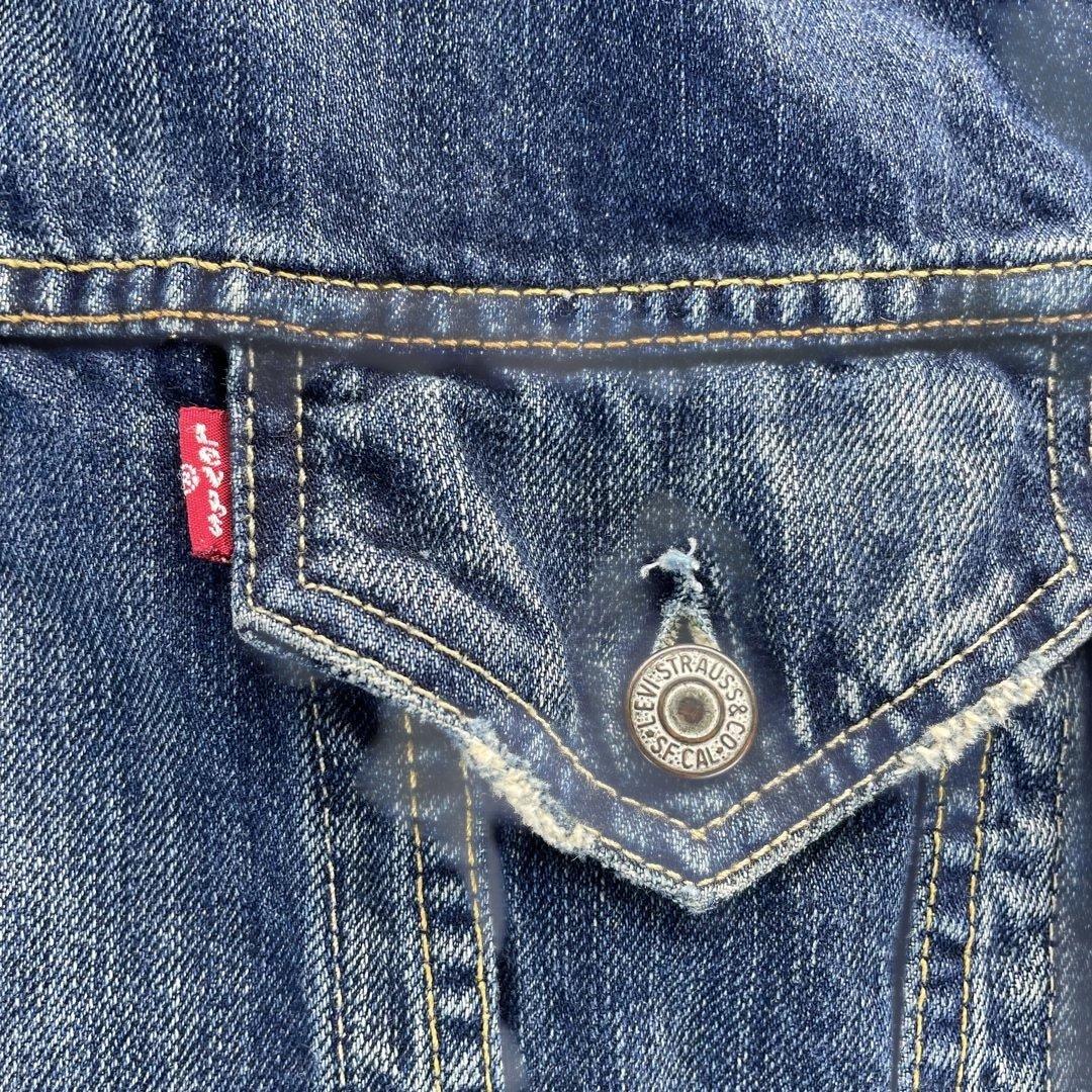 リーバイス70500 デニムジャケット　Lサイズ　ユーロ　トルコ製