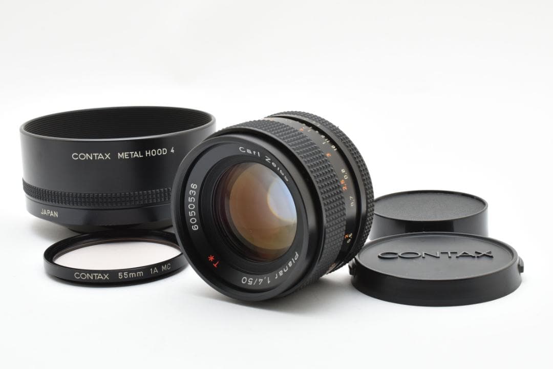 ★カビ・油にじみ★ コンタックス 50mm F1.4 #20247