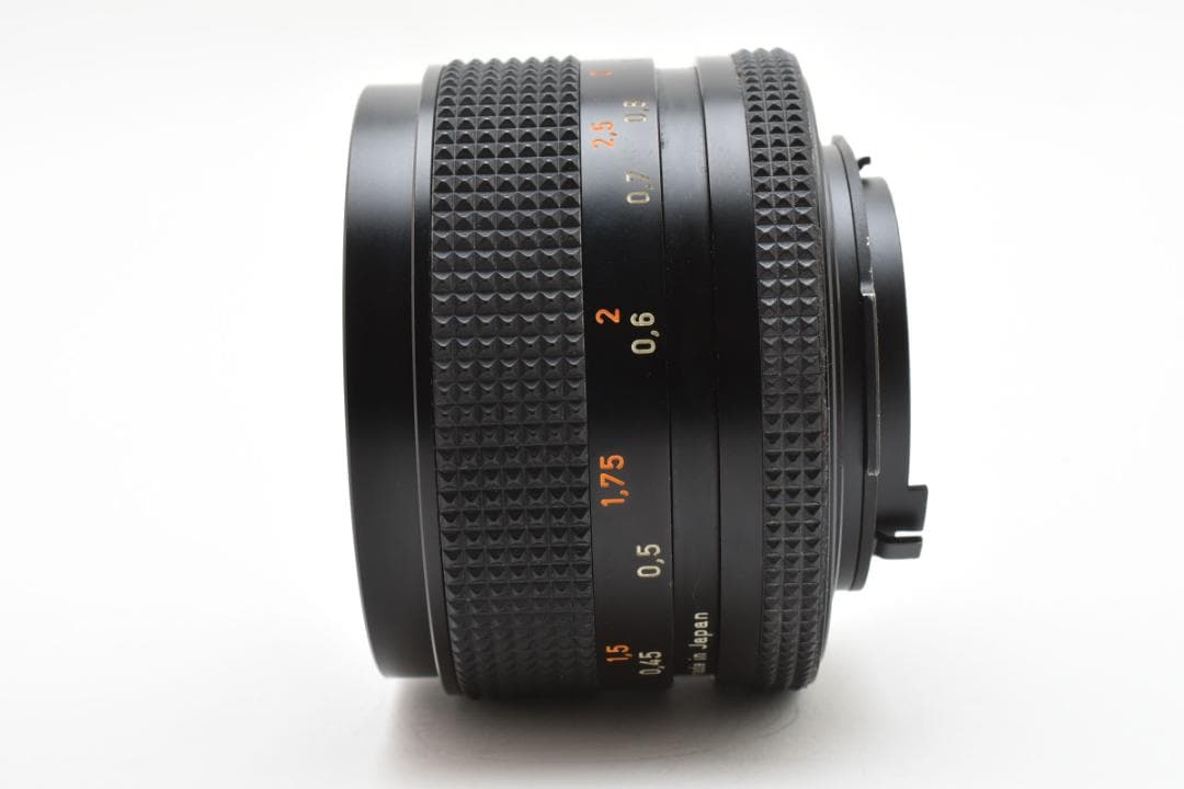 ★カビ・油にじみ★ コンタックス 50mm F1.4 #20247