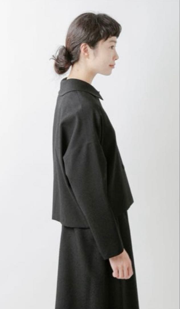 美品☆nooyブークレージャガードクラシックジャケット☆黒　フォーマル