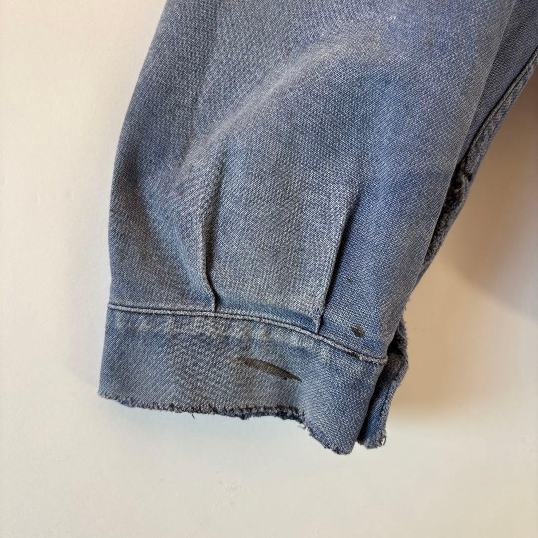 60s ヴィンテージ フレンチ Vポケ カバーオール ユーロ古着 ヨーロッパ