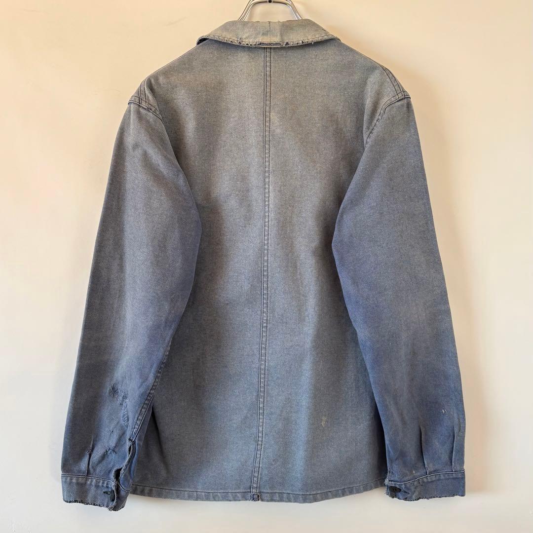 60s ヴィンテージ フレンチ Vポケ カバーオール ユーロ古着 ヨーロッパ