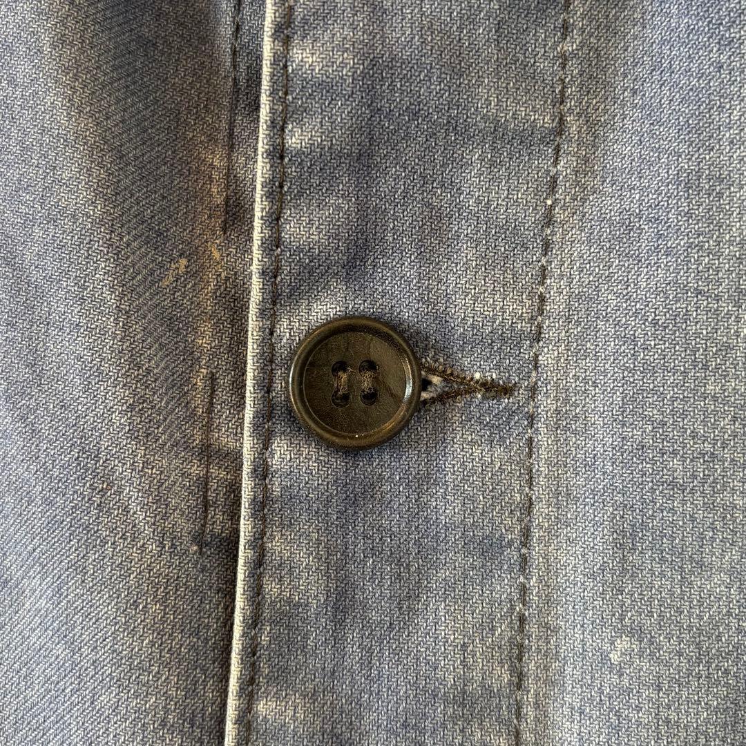 60s ヴィンテージ フレンチ Vポケ カバーオール ユーロ古着 ヨーロッパ