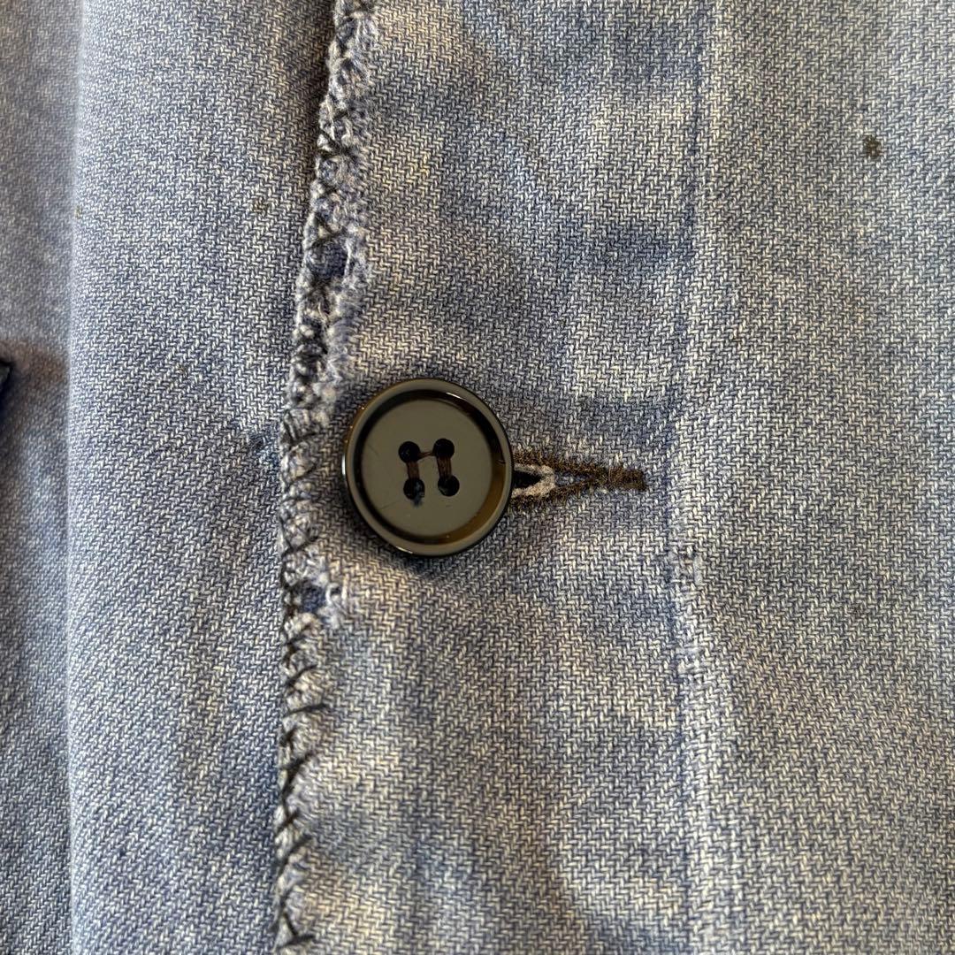 60s ヴィンテージ フレンチ Vポケ カバーオール ユーロ古着 ヨーロッパ