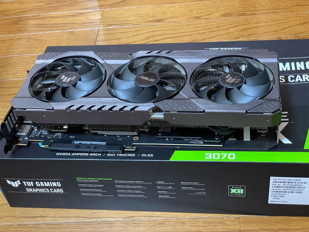 グラフィックボード・グラボ・ビデオカード ASUS TUF Gaming GeForce RTX 3070