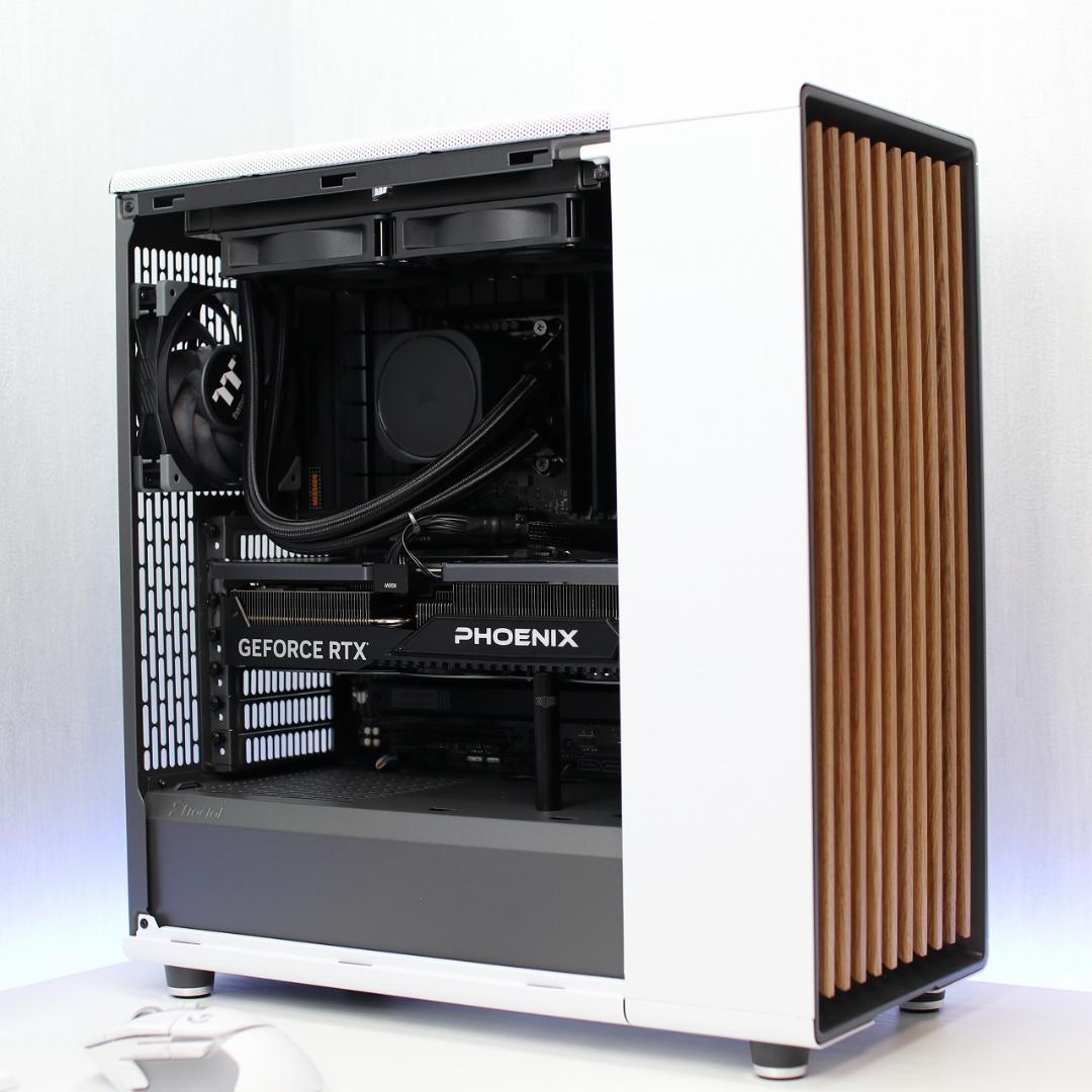 Ryzen7 7800X3D RTX5070 自作ゲーミングPC 白 North