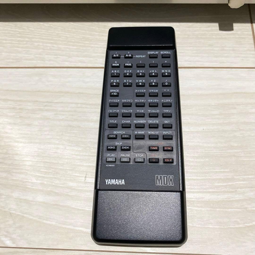 【完動品】ヤマハ　YAMAHA MDX-596 MDレコーダー