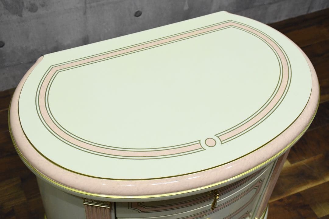 DGC70 イタリア製 サイドチェスト 3ドロワー ナイトチェスト