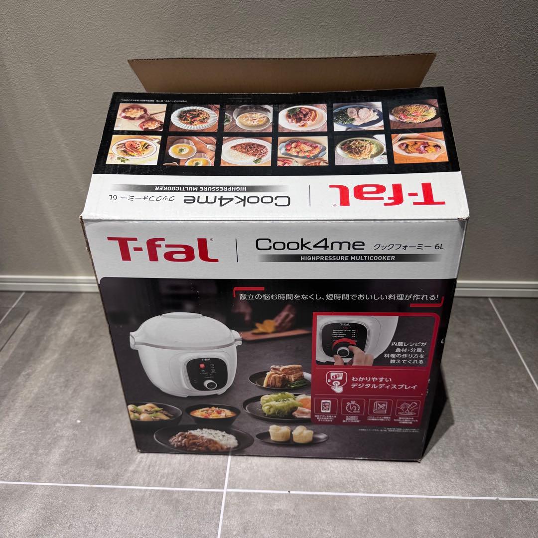 電気圧力鍋クックフォーミーホワイト 2回使用 6L