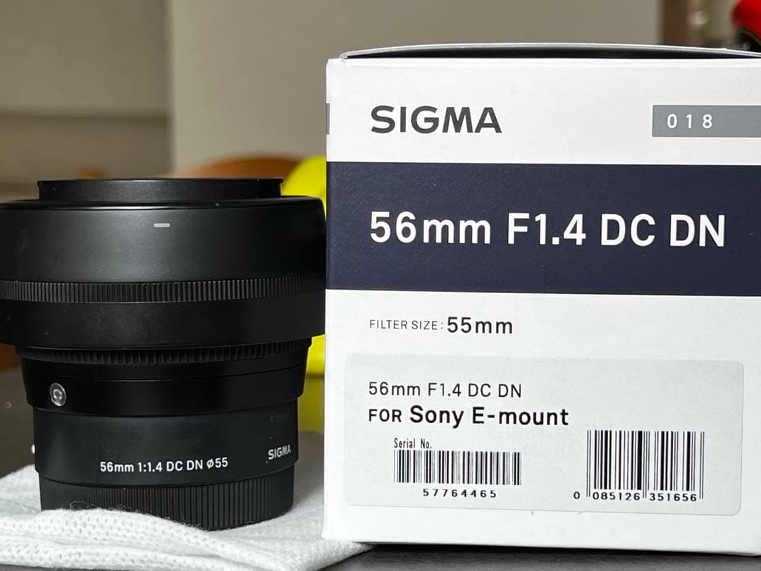 SIGMA 56mm F1.4 DC DN レンズ　美品