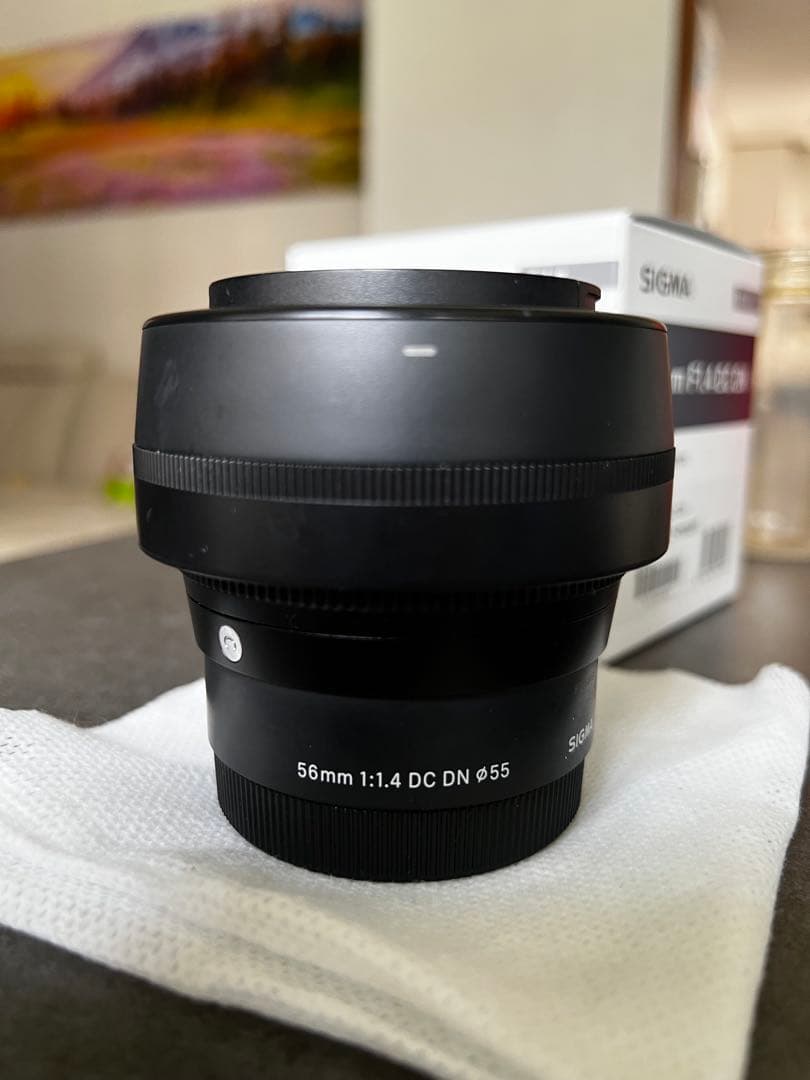 SIGMA 56mm F1.4 DC DN レンズ　美品