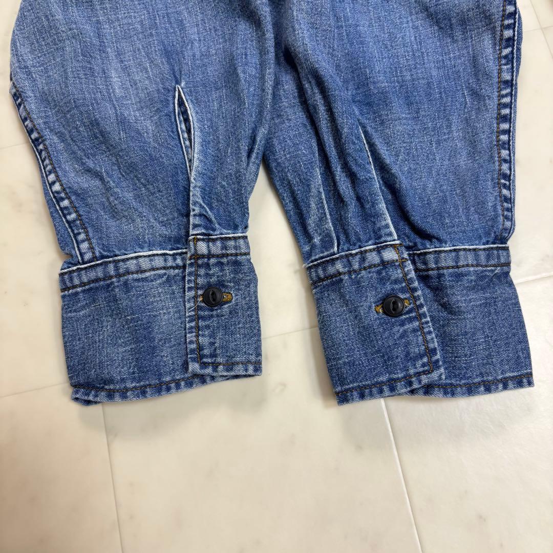 chia ◡̈♡です★美品★24AW ライトオンスデニムシャツ