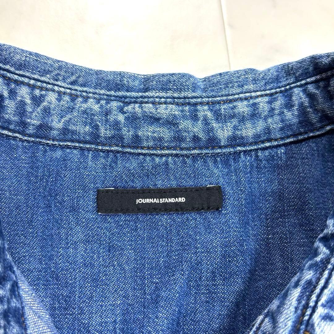 chia ◡̈♡です★美品★24AW ライトオンスデニムシャツ